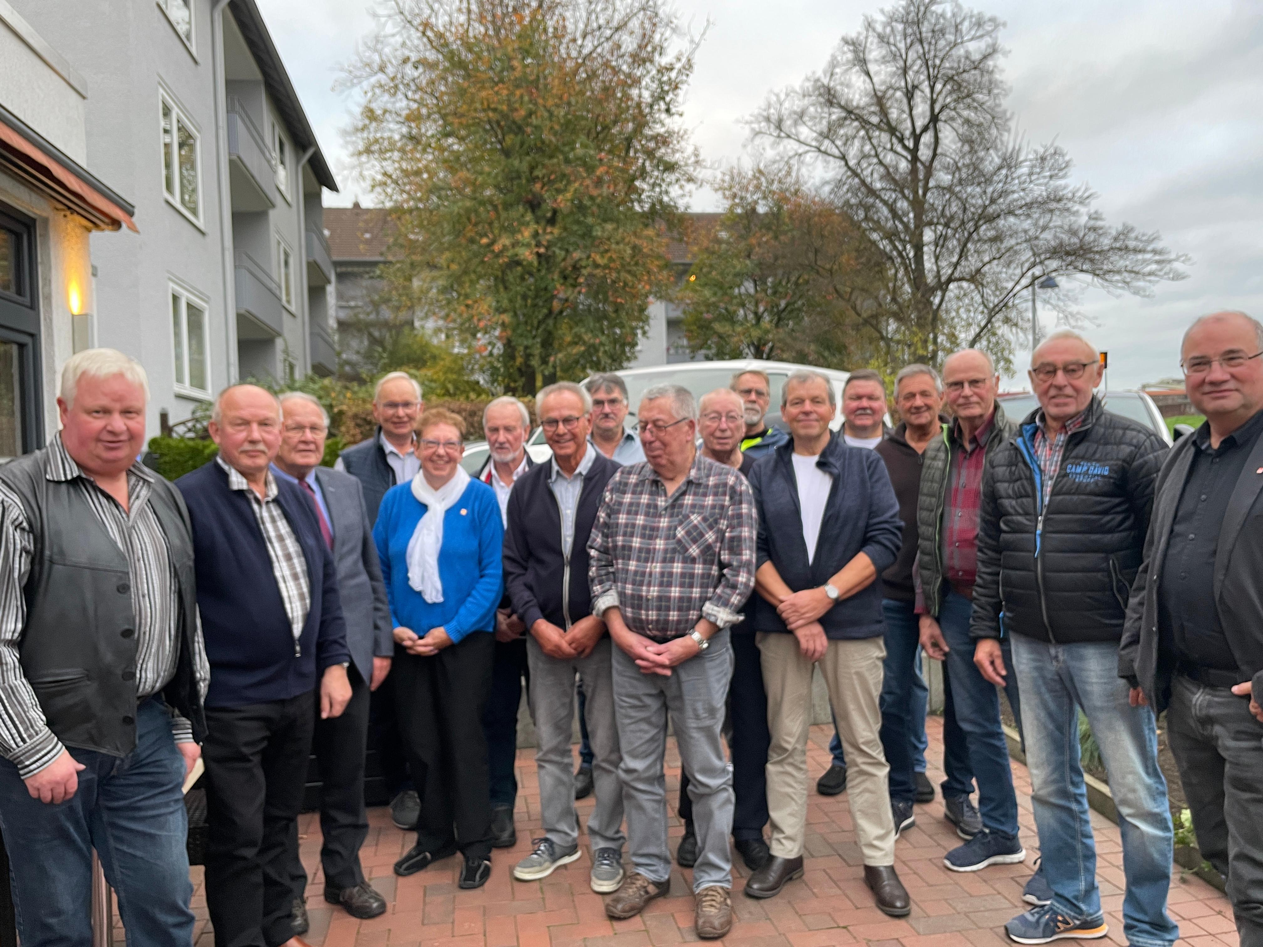 Teilnehmer/innen der Jubilarfeier 2022 mit 50 jähriger Mitgliedschaft