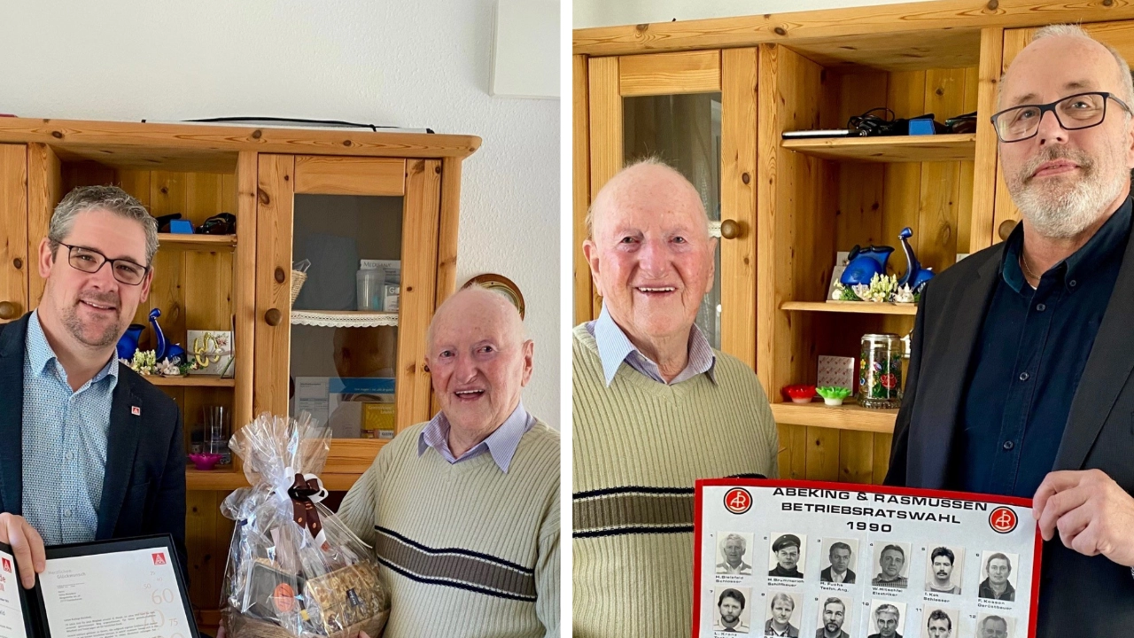 Jubilar Heinz Bielefeld