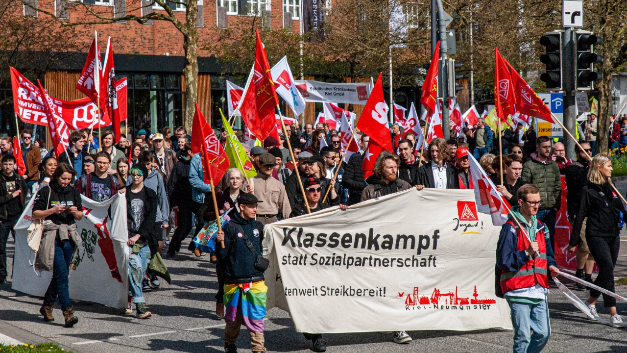 1. Mai Kundgebung Kiel 