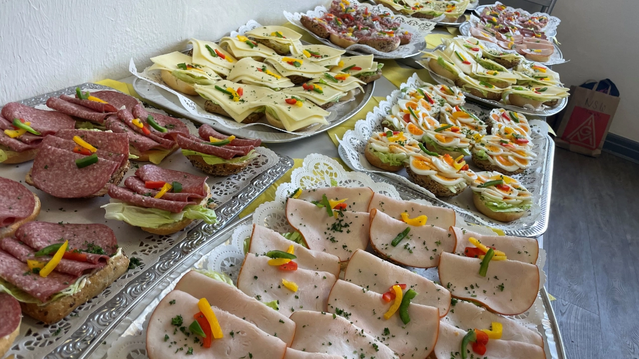 Bilder der betrieblichen Aktionen zum Weltfrauentag