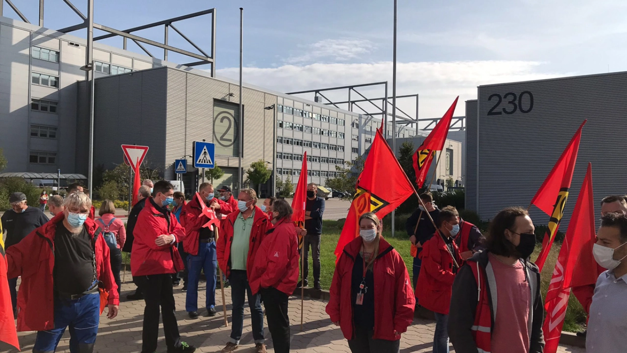 Start, Airbus, Tarifrunde 2021