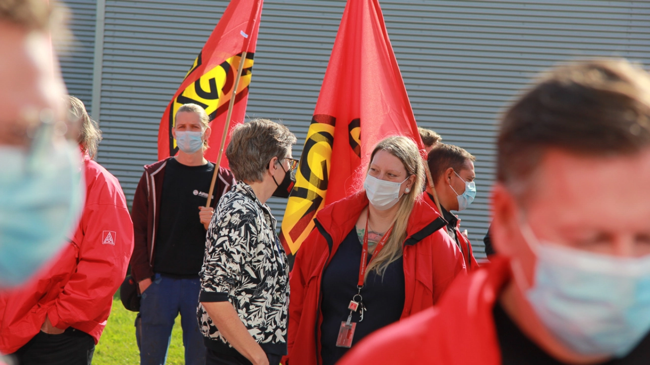 Start, Airbus, Tarifrunde 2021