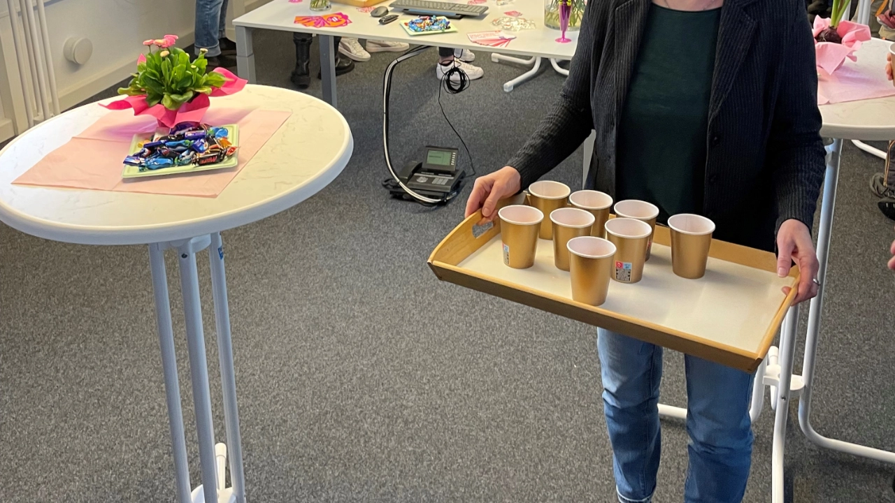 Bilder der betrieblichen Aktionen zum Weltfrauentag