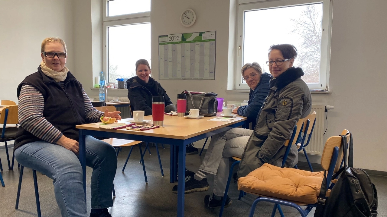 Bilder der betrieblichen Aktionen zum Weltfrauentag