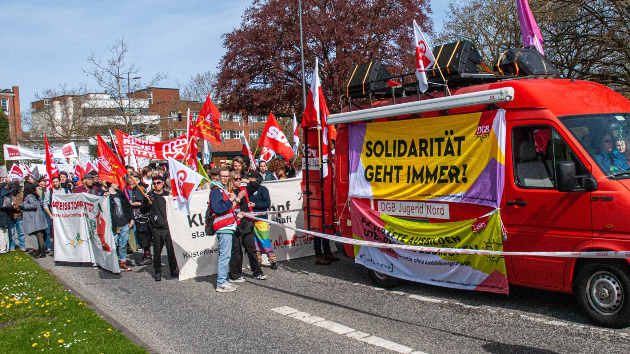 1. Mai Kundgebung Kiel 