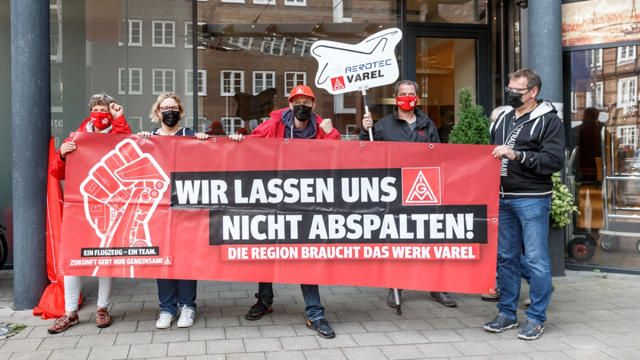 Start, Airbus, Tarifrunde 2021