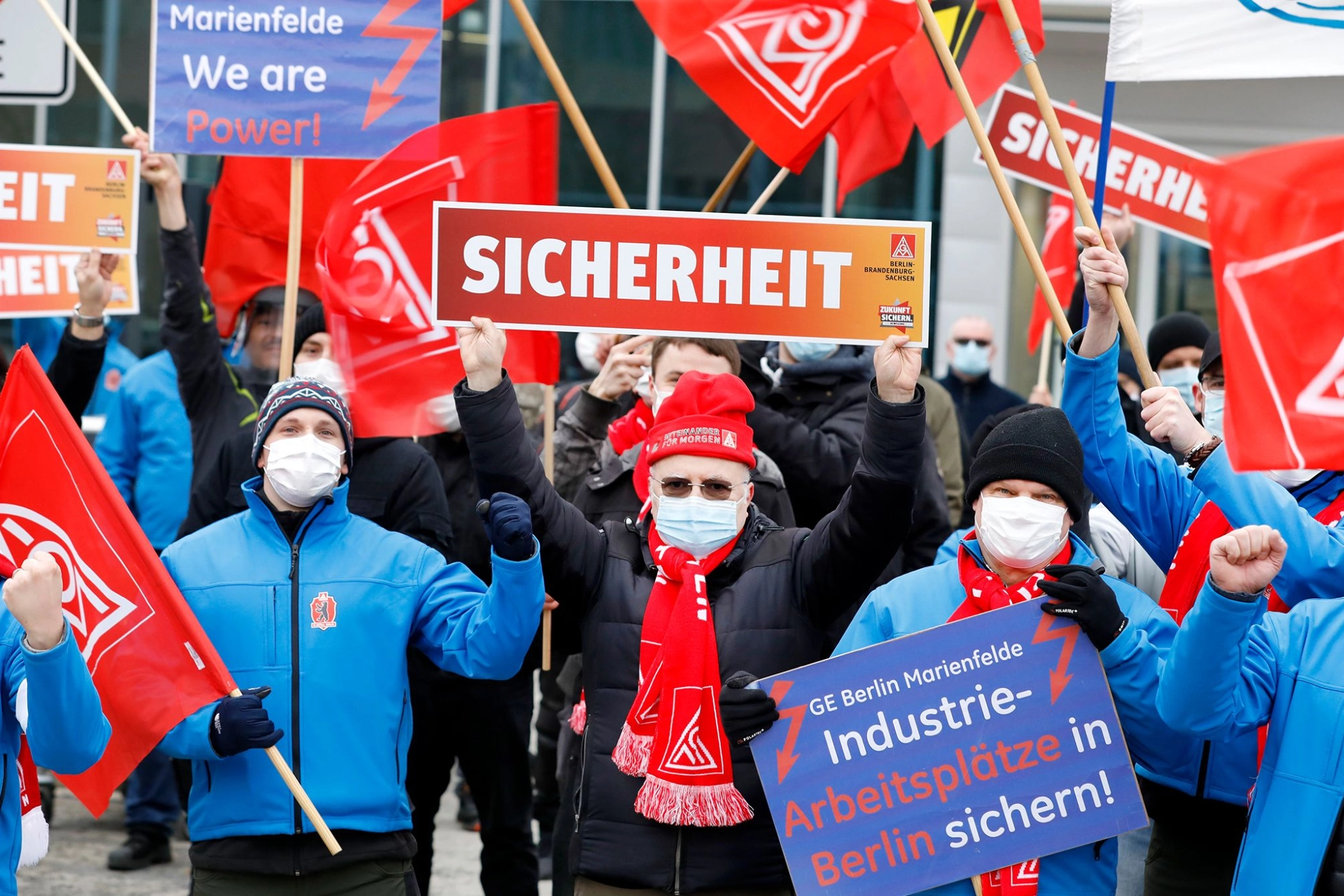 Warnstreikaktion GE Power Conversions