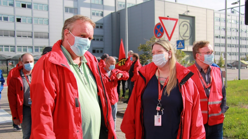 Start, Airbus, Tarifrunde 2021