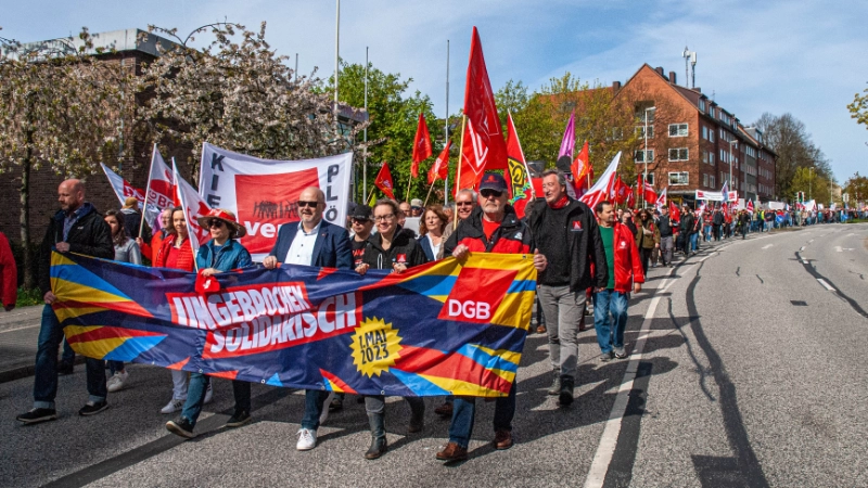1. Mai Kundgebung Kiel 