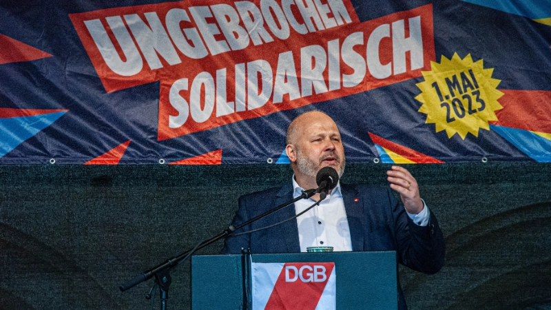 1. Mai Kundgebung Kiel 