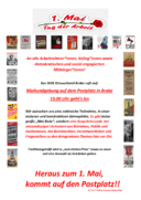 Plakat 1. Mai  in Brake