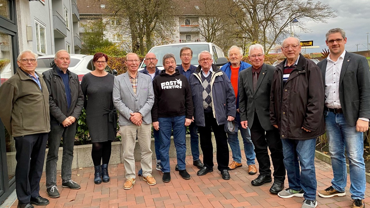Jubilare 2020 mit 50 Jahre Mitgliedschaft: